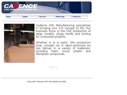 Cached version of Cadence CNC Manufacturing