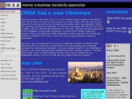 Cached version of Marine e-Business Standards Association