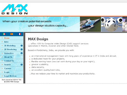 Cached version of MAX Design (INDIA) Pvt. Ltd.