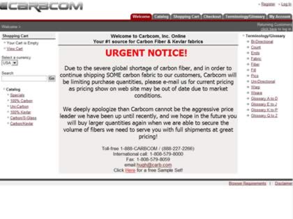 Cached version of CARBCOM