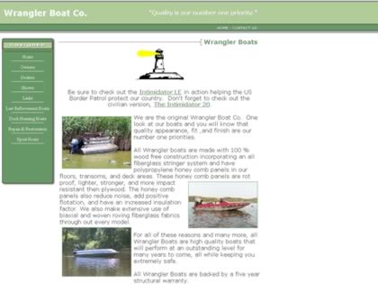 Cached version of Wrangler Boat Co.