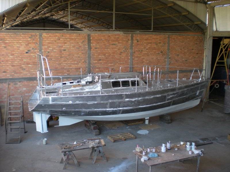 Kiribati 36 aluminum swing keel - Boat Design Net Gallery
