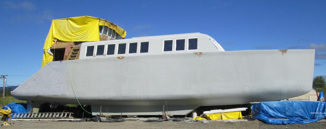 65 Fiberglass Catamaran Project To Complete Boat Design Net