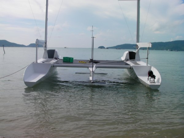 Mpx 11 Very Small High Power Trimaran Boat Design Net