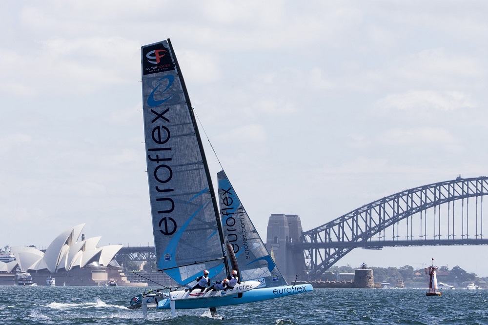 SuperFoiler-Euroflex winner-Sydney2018D3 catsailingnews.jpg