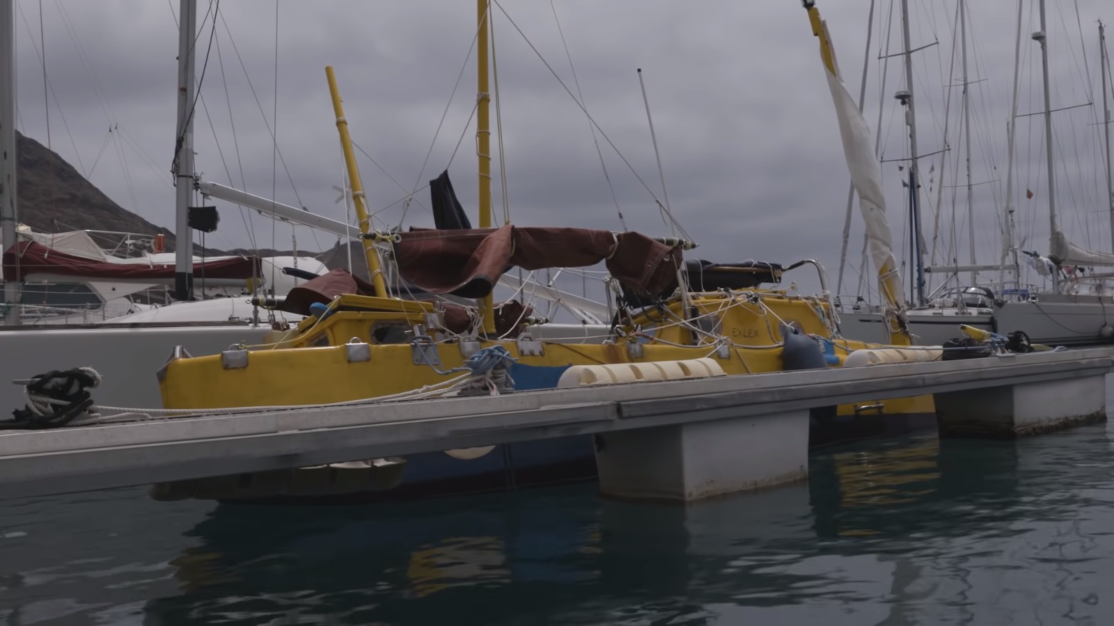 Yrvind ExLex rolling on 12 July 2018 in Porto Santo Marina screenshot of Andreas Eidhagen video.jpg