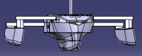 Trimaran 6 front starboard hull curvature view screenshot.png