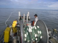 Tori in training & grandpa -2004.JPG