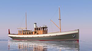 Torsk.    85' cruiser.