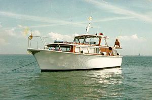Classic vennekens motorboat