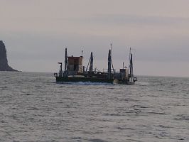 vehicle ferry tow from tug "BEGA"
