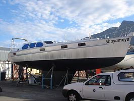 Shayamoya, Built from a Kit by Alumar Yachts
