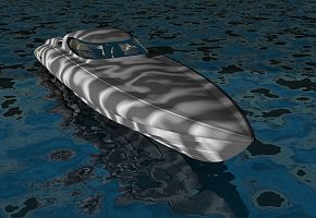 Fast offshore interceptor/endurance racer/long distance cruiser.