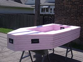 xps foam boat w/ baja flood lights