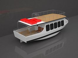 12m passanger river vessel
