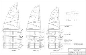 Prema Dinghy--Sailplan