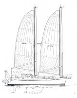 Globetrotter 45, Eagle, Sailplan