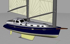 Globetrotter 45, Eagle, rendering