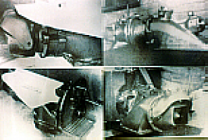 Transom mounted jets.