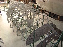 Kiribati 36 aluminum swing keel
