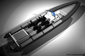 Berserk Design 8.5 m Commuter RIB