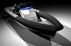 Berserk Design 8.5 m Commuter RIB