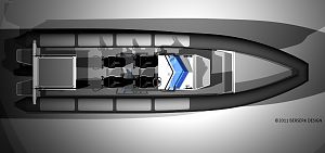 Berserk Design 8.5 m Commuter RIB