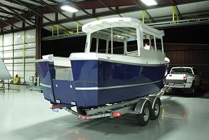 North Westerner 2510 Classic Welded Aluminum Trawler
