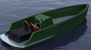 Dutch design modern ultimate Aluminium tender