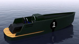 Dutch design modern ultimate Aluminium tender
