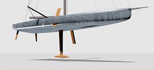 IMOCA open 60 render