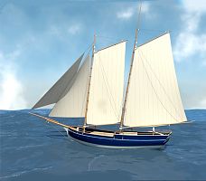 Steel Schooner  56ft