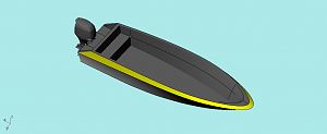 7 m power boat