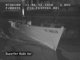 Tow Tank TEST of the Model of the active Canadian Navy Frigate