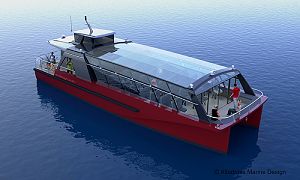 Water bus boat
