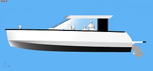 Planing 10m Motor Yacht