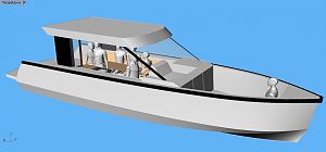 Planing 10m Motor Yacht
