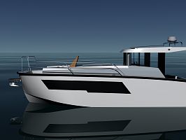 8.5m Houseboat