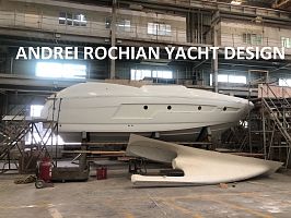 40 ft Sport Motor Yacht Design Andrei Rochian advances nearby Hong Kong