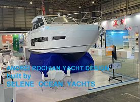 my  sport boat design  built by taiwanese  yacht maker    has  after    2.8 years  building  work  presented to public