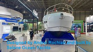 my  sport boat design  built by taiwanese  yacht maker    has  after    2.8 years  building  work  presented to public