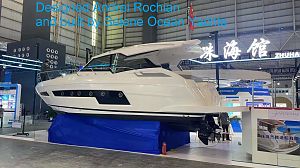 my sport boat design built by taiwanese yacht maker has been presented to public
