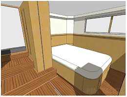 14m steel river barge
