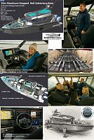 10m Stepped Hull Aluminum Adventure Boat