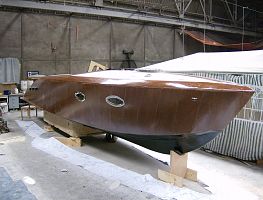 Progress 30ft mahogany sportcruiser