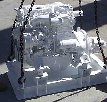 Marinised Isuzu 4JB1 55 hp@ 2300 rpm