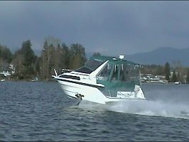 retractable hydrofoil