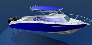 26 ft sportfishing aluminium r