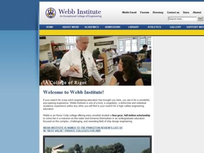 Cached version of Webb Institute of Naval Architecture