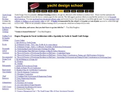 Cached version of Macnaugtongroup Yacht Design School